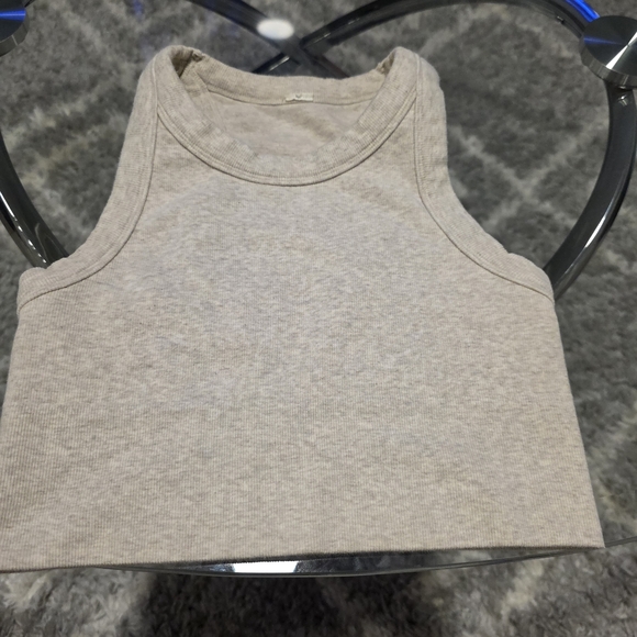 ALO Yoga Goddess Ribbed  Racerback Tank - Picture 7 of 7
